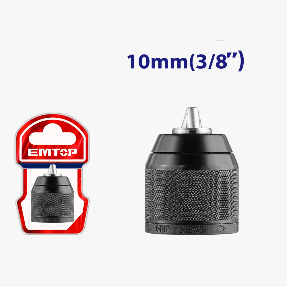 Mandrin auto-serrant 10MM EMTOP EKCY10201 - SME IMPORT