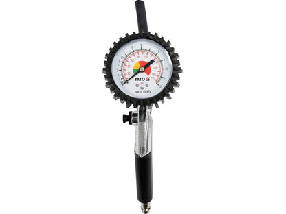 MANOMETRE DE GONFLAGE 1/4" 440MM 12Bar — YATO YT-2370 - SME IMPORT