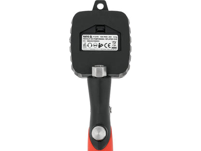 MANOMETRE DE GONFLAGE 1/4" LCD 15Bar — YATO YT-23705 - SME IMPORT