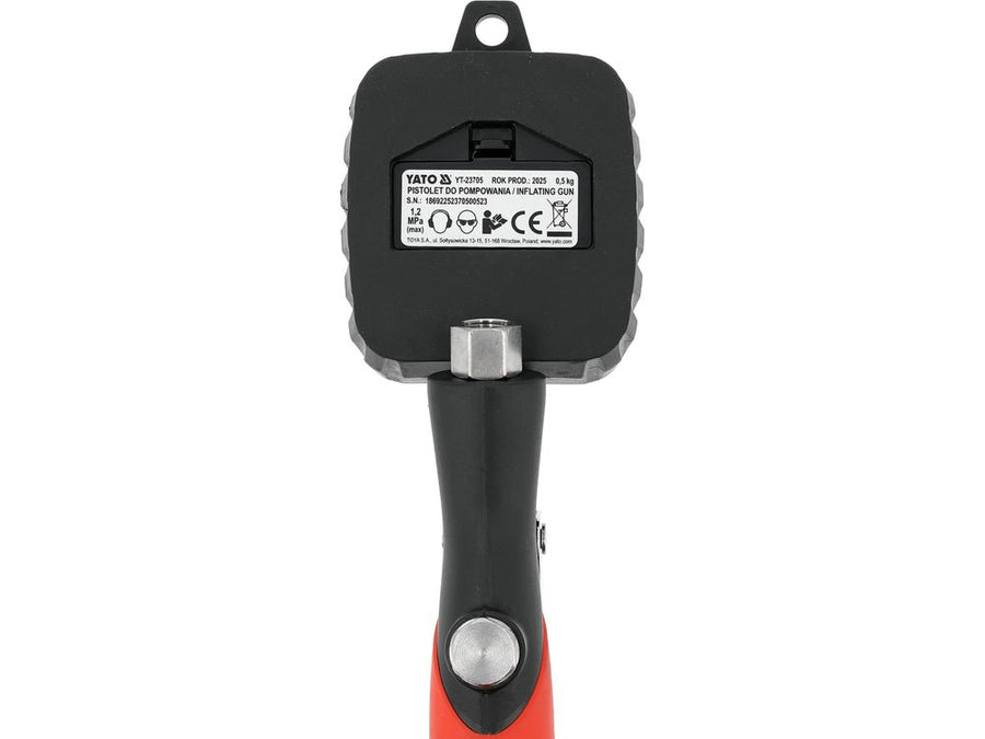 MANOMETRE DE GONFLAGE 1/4" LCD 15Bar — YATO YT-23705 - SME IMPORT