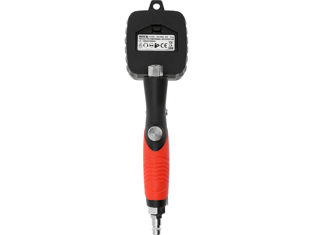 MANOMETRE DE GONFLAGE 1/4" LCD 15Bar — YATO YT-23705 - SME IMPORT