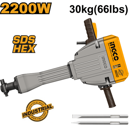 Marteau de démolition INGCO PDB22001 – 2200 W - SME IMPORT