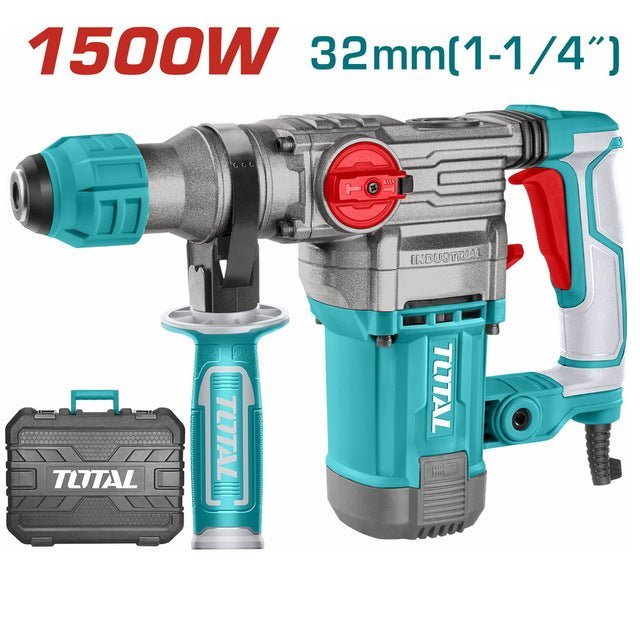 Marteau perforateur 1500W sdsplus TOTAL TH1153256 - SME IMPORT