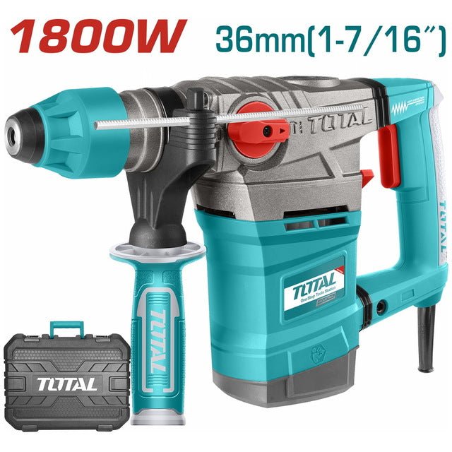 Marteau Perforateur 1800W-TOTAL TUNISIA Pour Béton-TH118366 - SME IMPORT