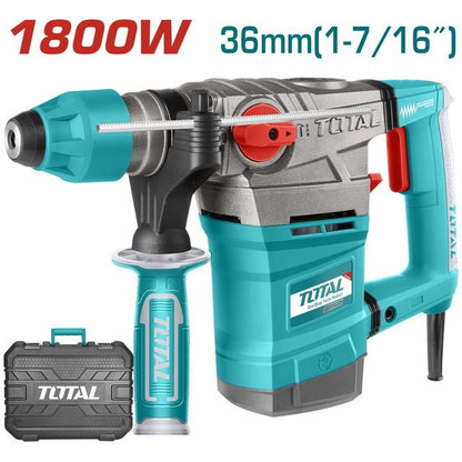 Marteau Perforateur 1800W-TOTAL TUNISIA Pour Béton-TH118366 - SME IMPORT