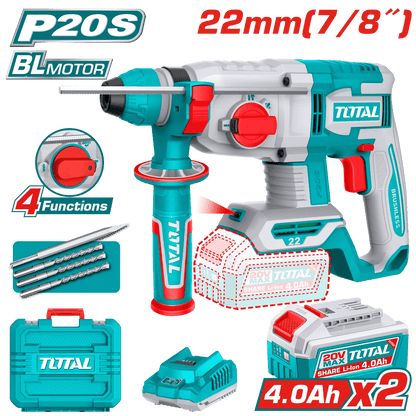 Marteau perforateur 20V 2.4AH/CH TRHLI212282 - SME IMPORT