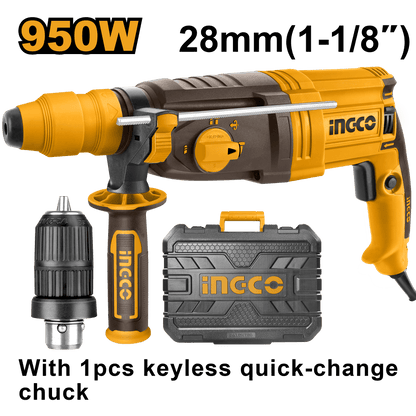 Marteau Perforateur Ingco 950 W Puissance Pour Pros RGH9528-2 - SME IMPORT