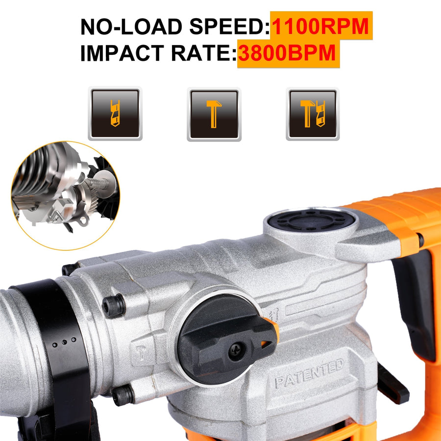 Marteau Perforateur Ingco RH10506 1050 W Pour Pros Puissant - SME IMPORT