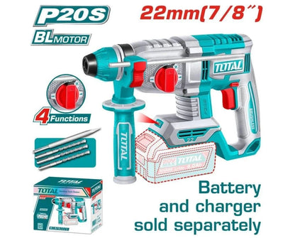 Marteau perforateur sans fil brushless – TOTAL TRHLI22208 - SME IMPORT