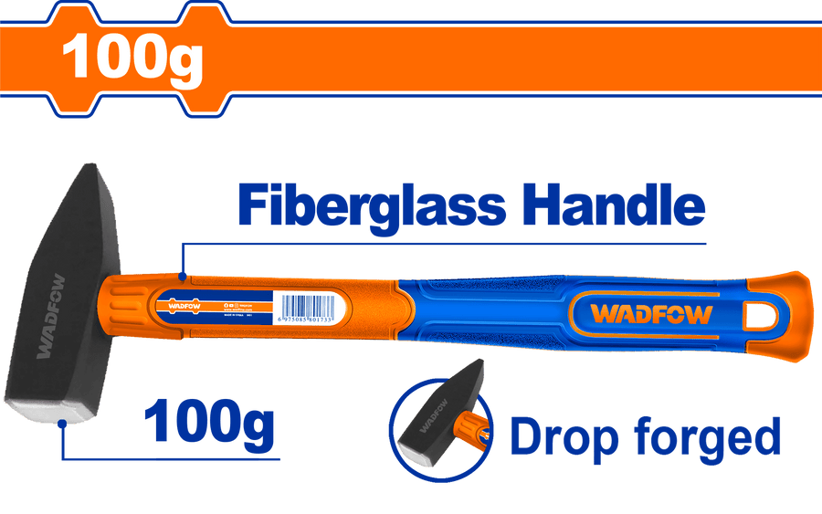 Marteau rivoir 100gr m/fibre WADFOW WHM1300 - SME IMPORT