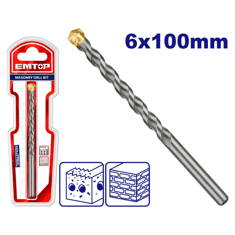 Meche a beton 6*100 tct EMTOP ECDB020610 - SME IMPORT