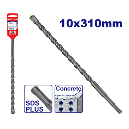 Mèche SDS plus ø 10X310MM EMTOP EHDR11005 - SME IMPORT