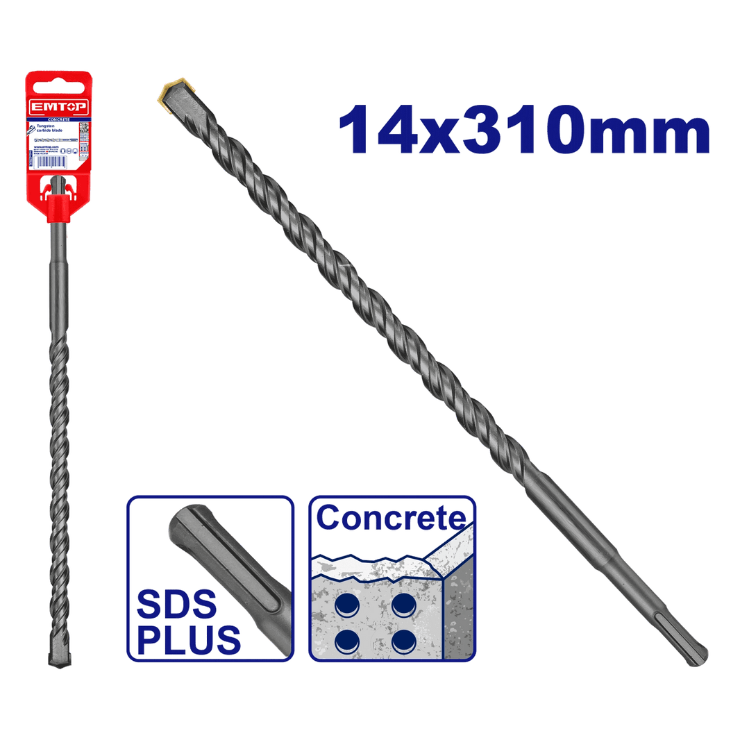 Mèche SDS plus ø 14X310MM EMTOP EHDR11405 - SME IMPORT