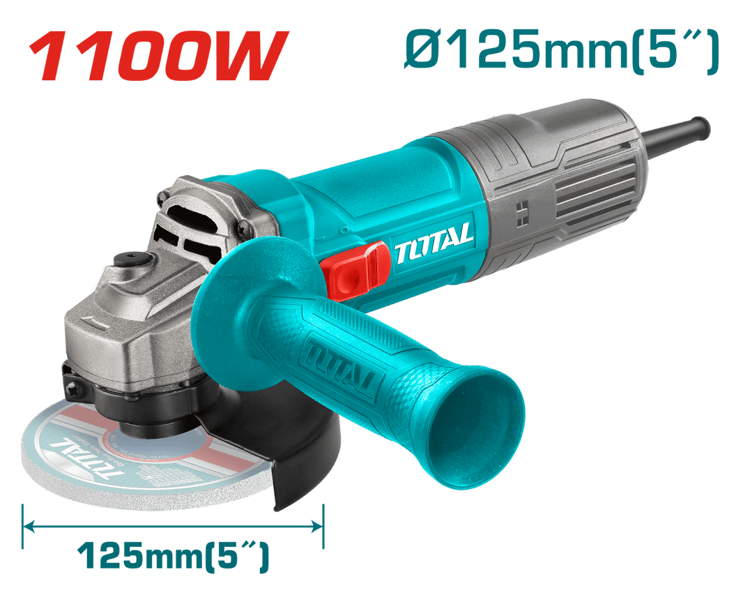 Meule d angle 125 1100 w TOTAL coupe TG11012536 - SME IMPORT