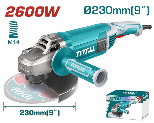 Meuleuse 230mm 2600W TG1262306 TOTAL - découpe - SME IMPORT