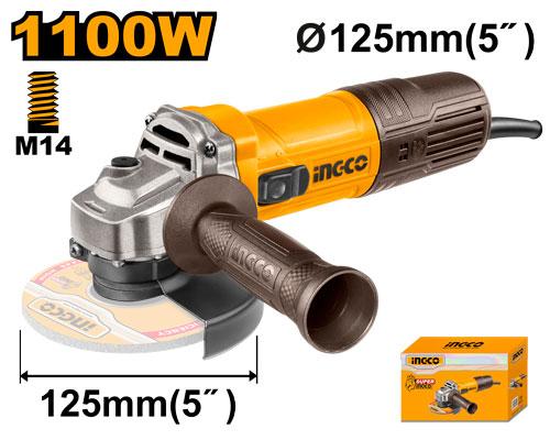 Meuleuse D'angle 1100W INGCO AG110028 - SME IMPORT