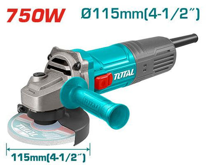 Meuleuse D'Angle 750W 115mm - TOTAL TUNISIA TG10711556 - SME IMPORT