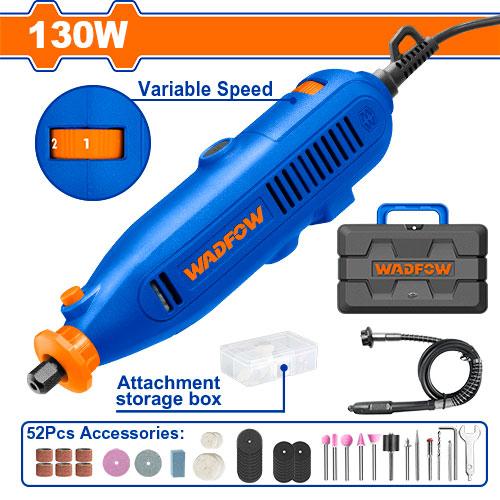 Mini meuleuse 130w+53acc WADFOW WRY1D131 - SME IMPORT