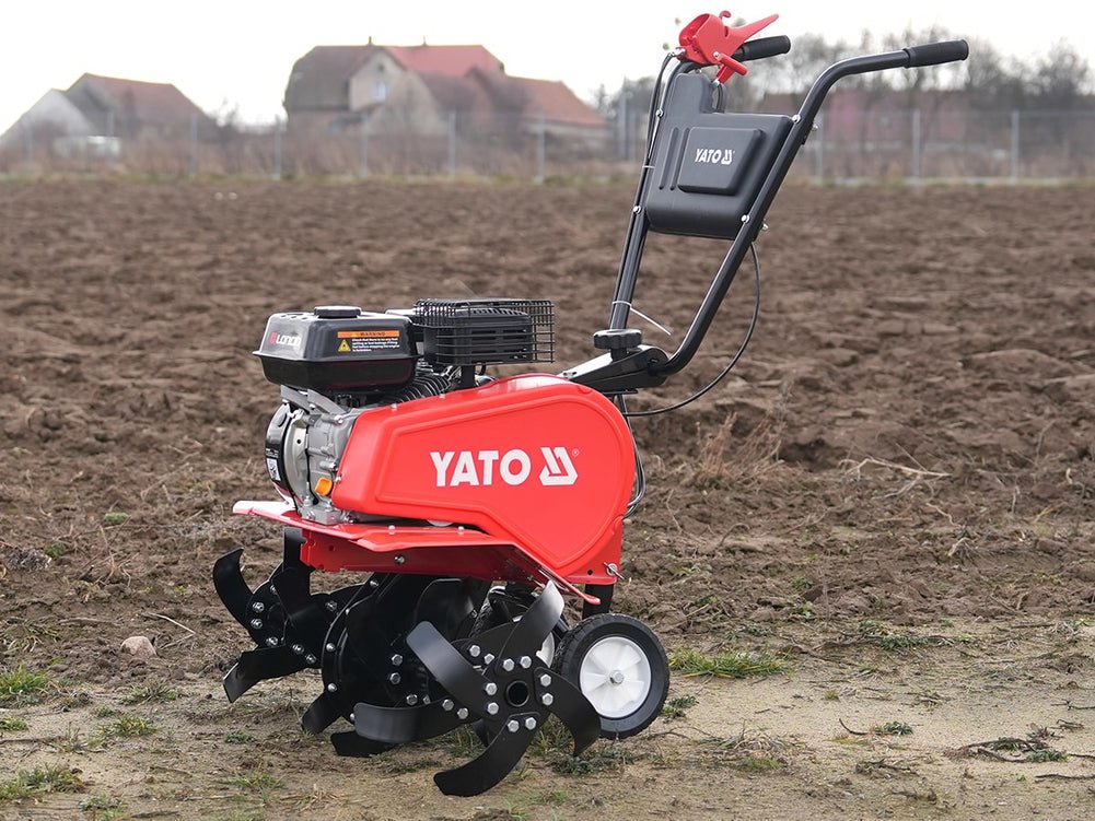 MOTOBINEUSE THERMIQUE 196CC 35/85CM — YATO YT-85591 - SME IMPORT