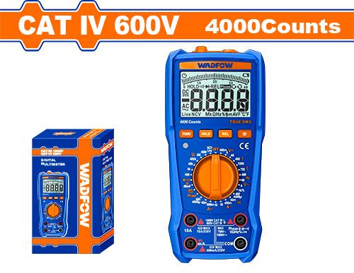 Multimetre digital 1000v WADFOW WDM2502 - SME IMPORT