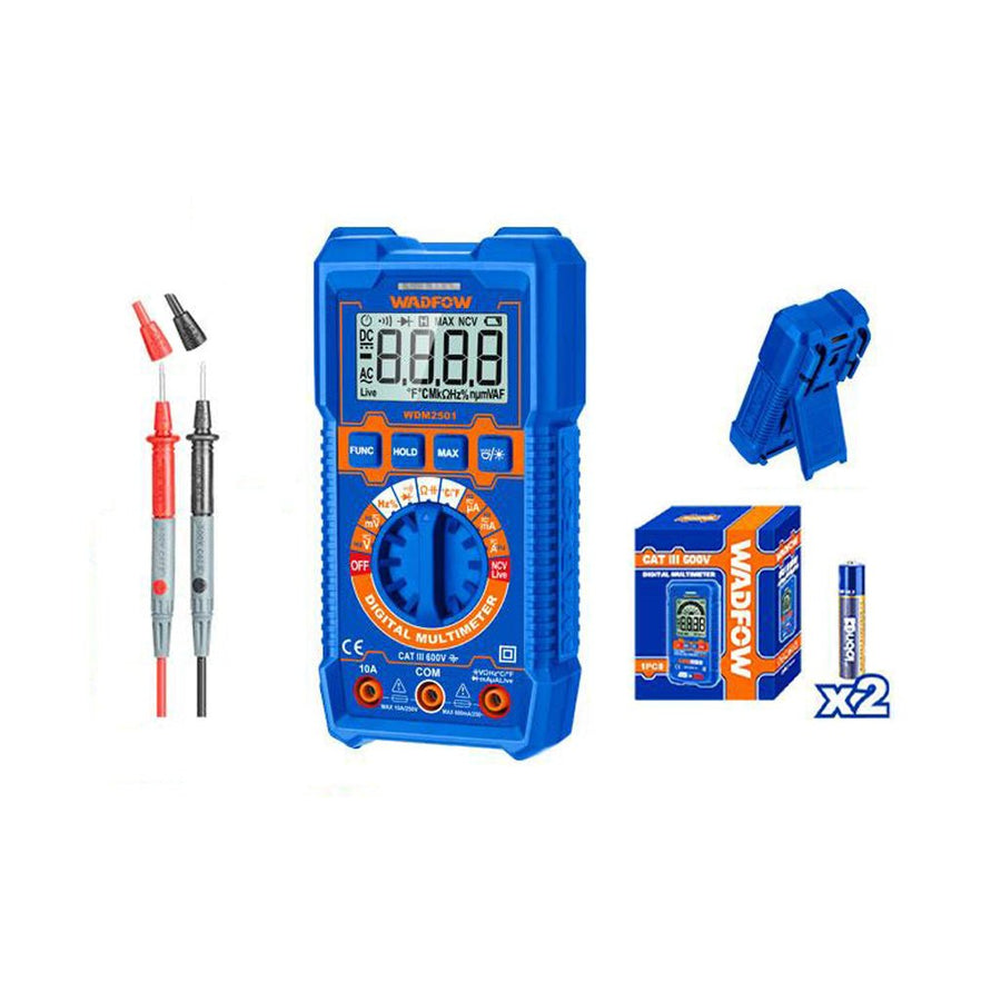 Multimetre digital 600v WADFOW WDM2501 - SME IMPORT