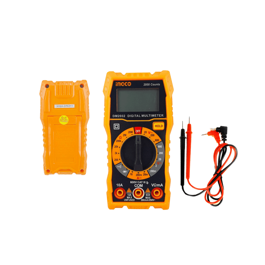 Multimètre numérique 600 V INGCO DM2002 - SME IMPORT