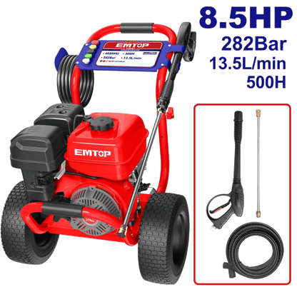 Nettoyeur haute pres es 8.5HP 282B EMTOP EHPWG8001 - SME IMPORT