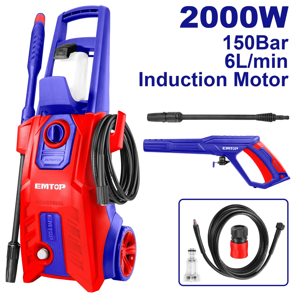 Nettoyeur haute pression 2000W 150B EMTOP EHPW2001 - SME IMPORT