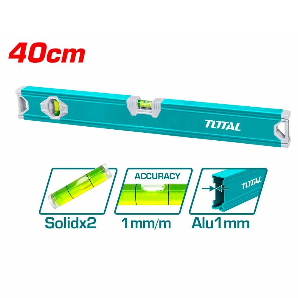 Niveau eau 40 cm TOTAL tunisie précis et robuste TMT24036 - SME IMPORT