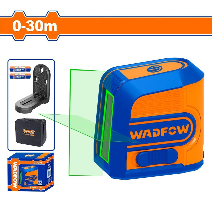 Niveau laser 30m 2 lignes WADFOW WLE2M03 - SME IMPORT