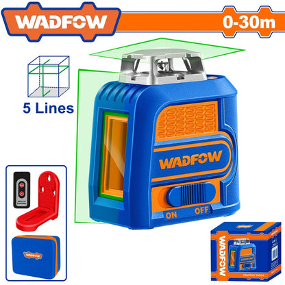 Niveau laser 30m 5 lignes WADFOW WLE2M05 - SME IMPORT