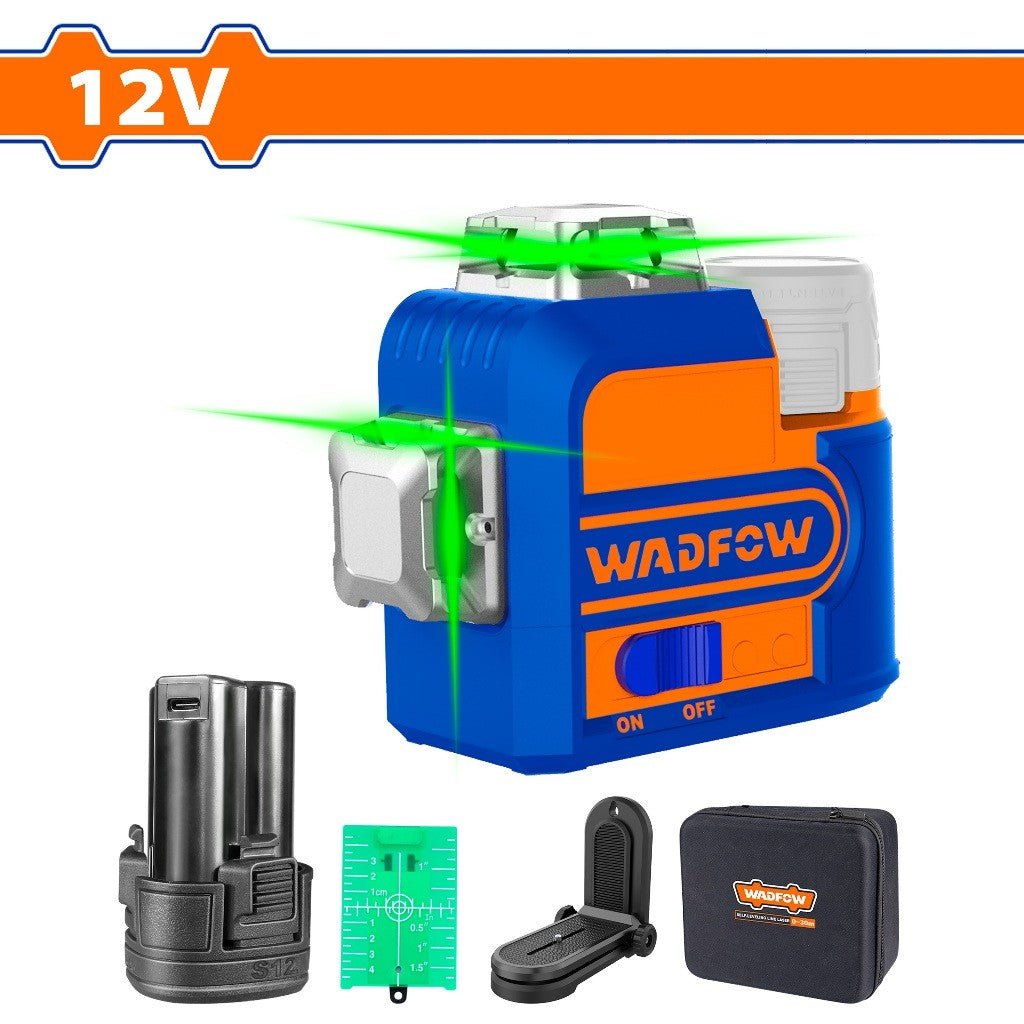 Niveau laser 3d 30m 12 ligne WADFOW WLE8M12 - SME IMPORT