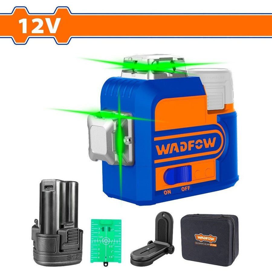 Niveau laser 3d 30m 12 ligne WADFOW WLE8M12 - SME IMPORT