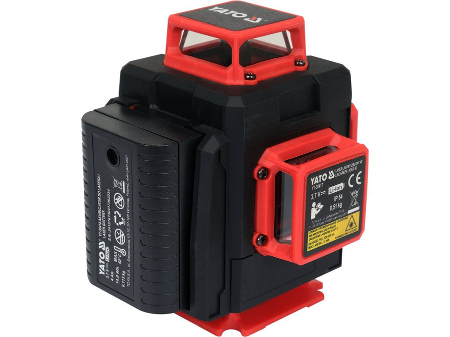 NIVEAU LASER 4D A+ 16 LIGNES + ACC — YATO YT-30417 - SME IMPORT