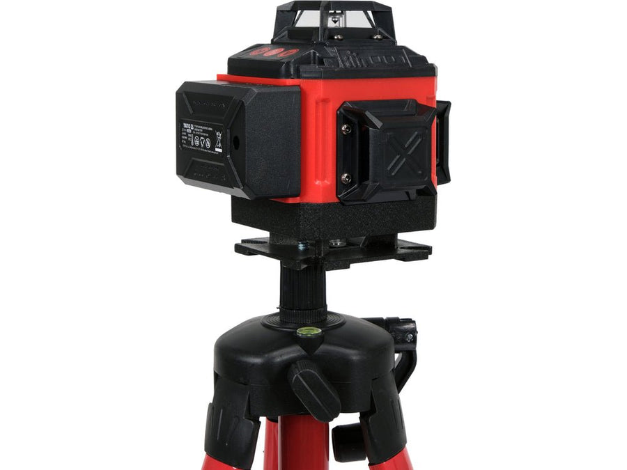 NIVEAU LASER VERT 4D AVEC TREPIED + ACC — YATO YT-30415 - SME IMPORT