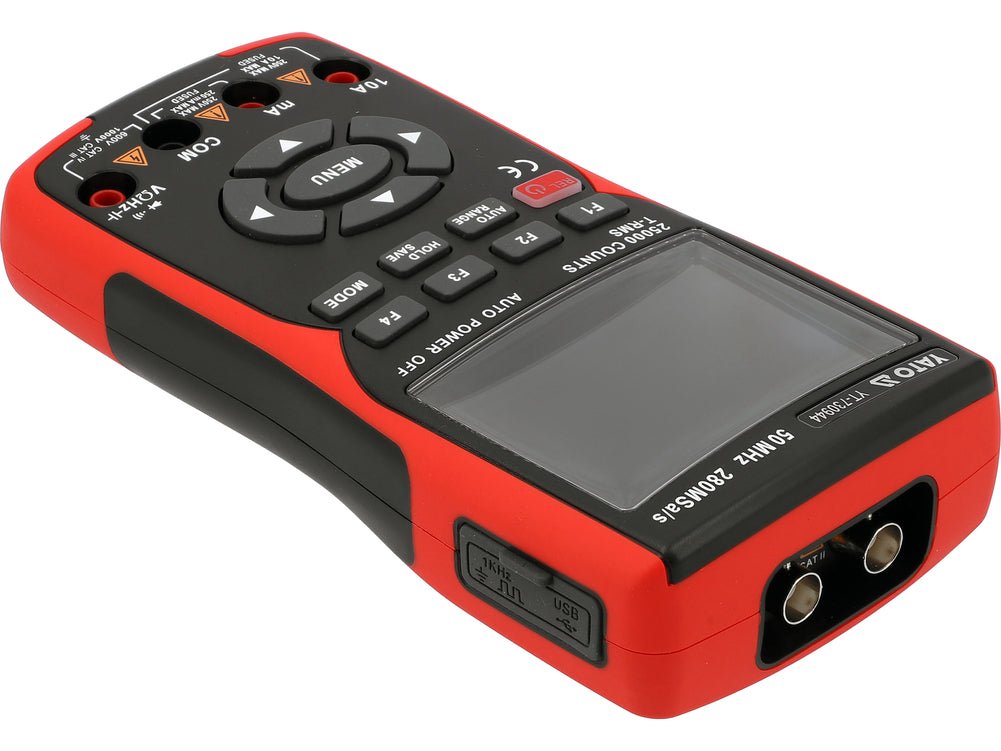 OSCILOSCOP&MULTIMETER DIGITAL 48MSA/A 50Mhz — YATO YT-730944 - SME IMPORT