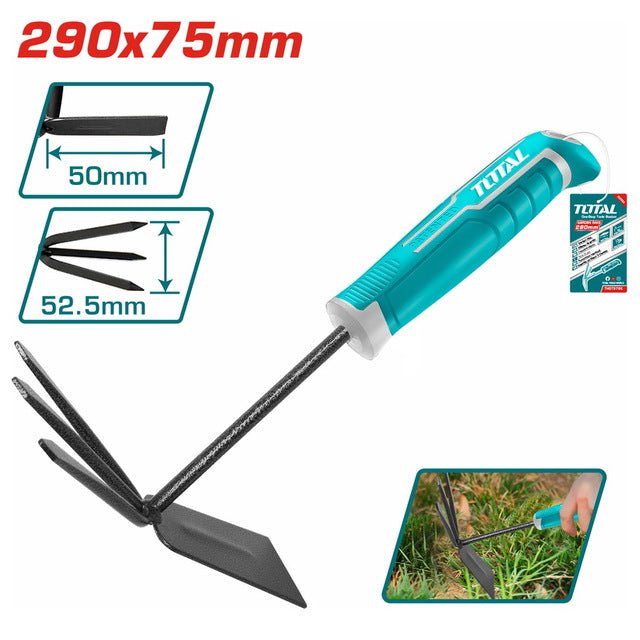 Outil jardin 2 en 1 binette griffe THGT979K TOTAL