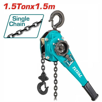 Palan à levier 1,5T THSLB1501 pour levage efficace TOTAL - SME IMPORT