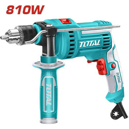 Perceuse à Percussion 810 W 13 mm – TOTAL TUNISIA Pour Bois tg1081316 - SME IMPORT