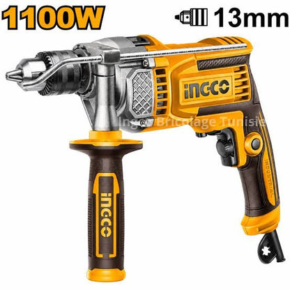 Perceuse à Percussion INGCO ID110028 – 1100W - SME IMPORT