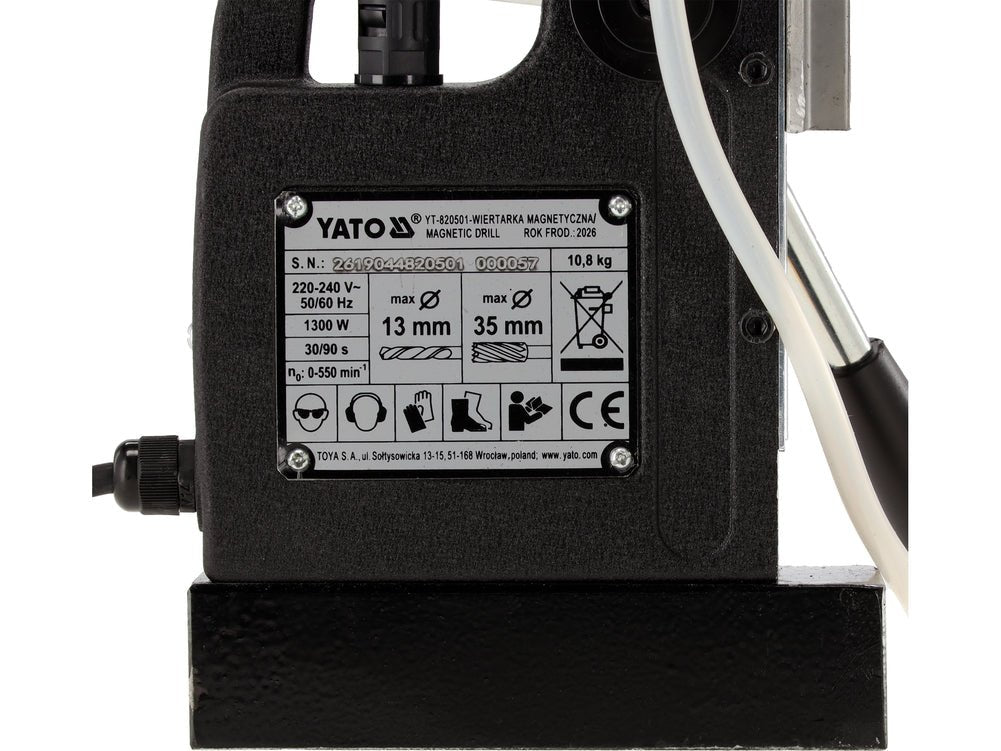 PERCEUSE A SOCLE MAGNETIQUE 1300W — YATO YT-820501 - SME IMPORT