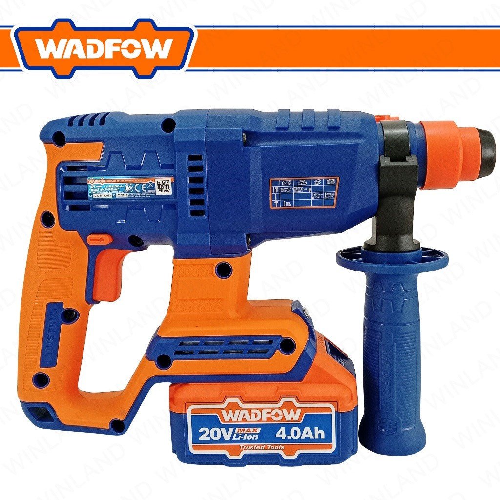 Perforateur 20v 22mm +4 acc WADFOW WLM15225 - SME IMPORT