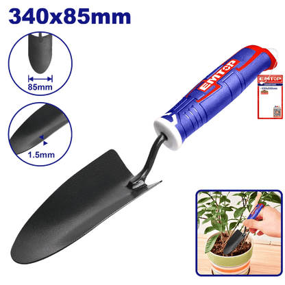 Petite pelle de jardin 340MM EMTOP EHFTT858 - SME IMPORT