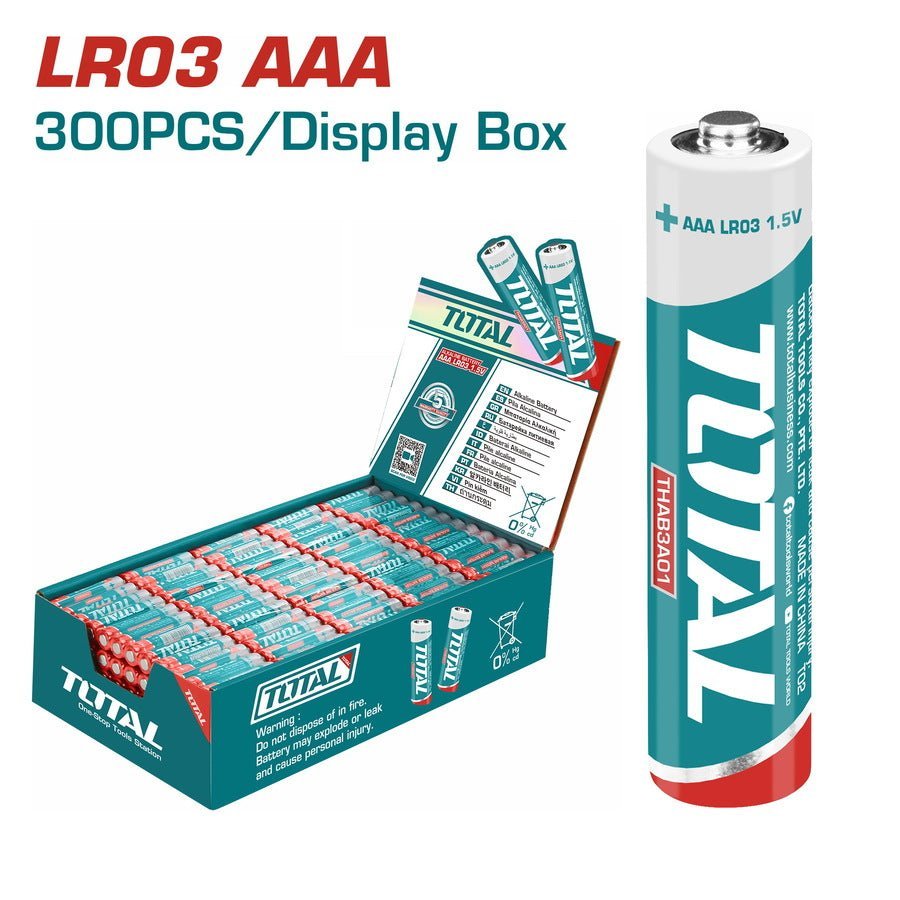 Piles aaa TOTAL LR03 THAB3A01 - SME IMPORT