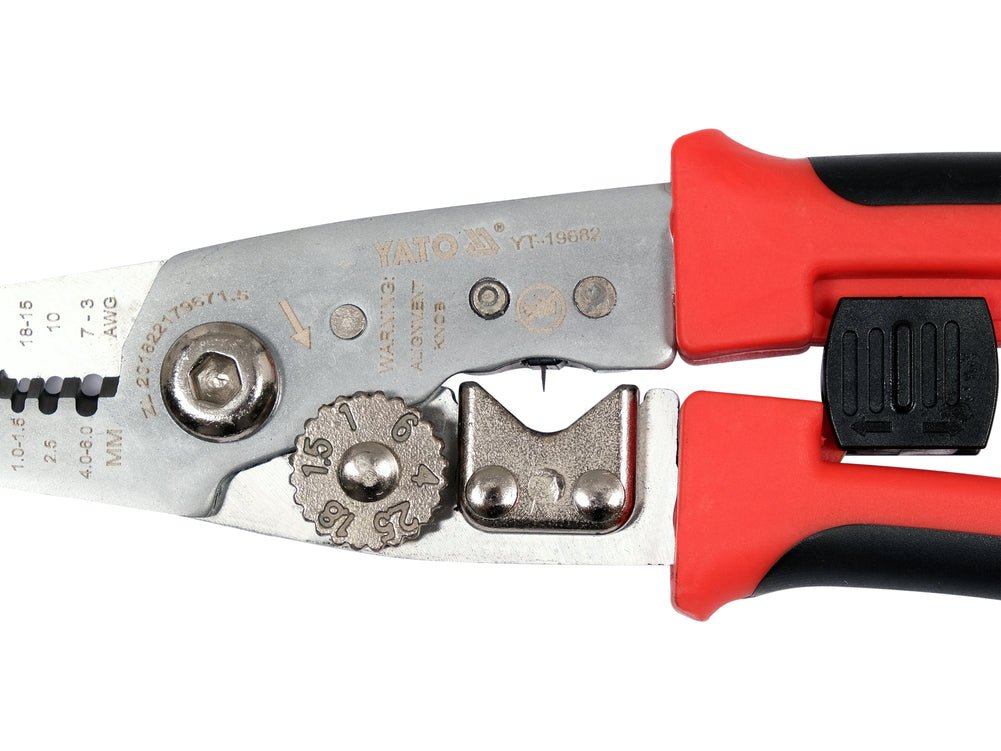 PINCE A DENUDER MULTIFUNCTION 200MM — YATO YT-19682 - SME IMPORT
