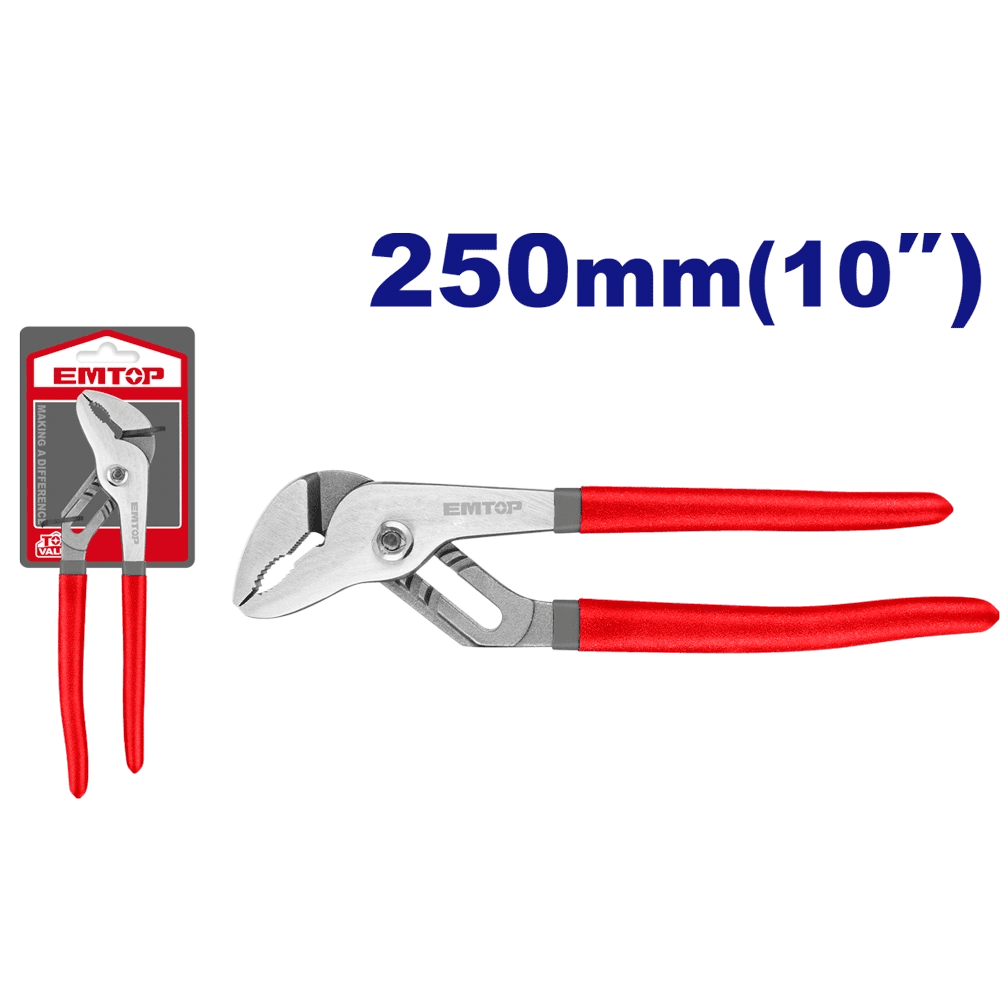 Pince a gaz basique 10 « / 250 mm EMTOP EMPL6510 - SME IMPORT