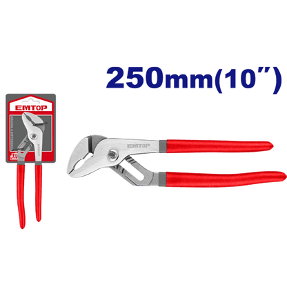 Pince a gaz basique 10 « / 250 mm EMTOP EMPL6510 - SME IMPORT