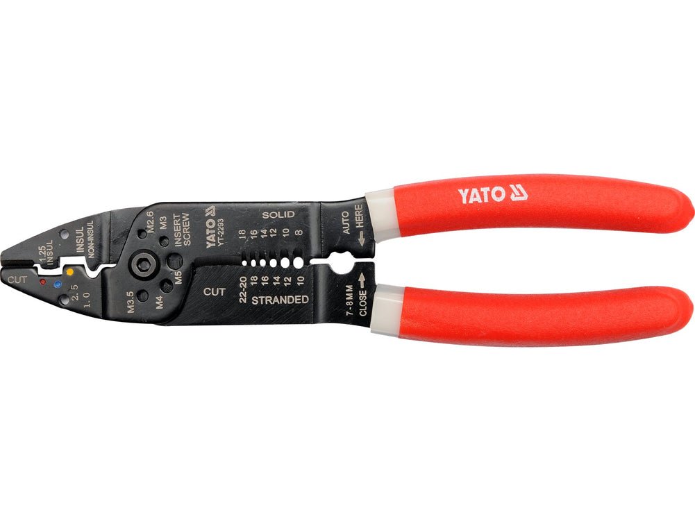 Pince à sertir cable electric – YATO YT-2293 - SME IMPORT