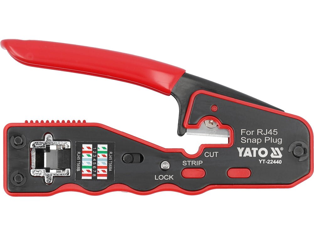 Pince à sertir rj45 – YATO YT-22440 - SME IMPORT