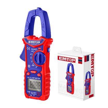 Pince ampèremétrique AC 600A EMTOP EDMR26001 - SME IMPORT